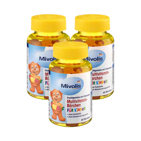 پک سه عددی پاسیتل مولتی ویتامین کودکان میولیس